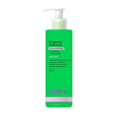limpador antiacne sallve 300ml