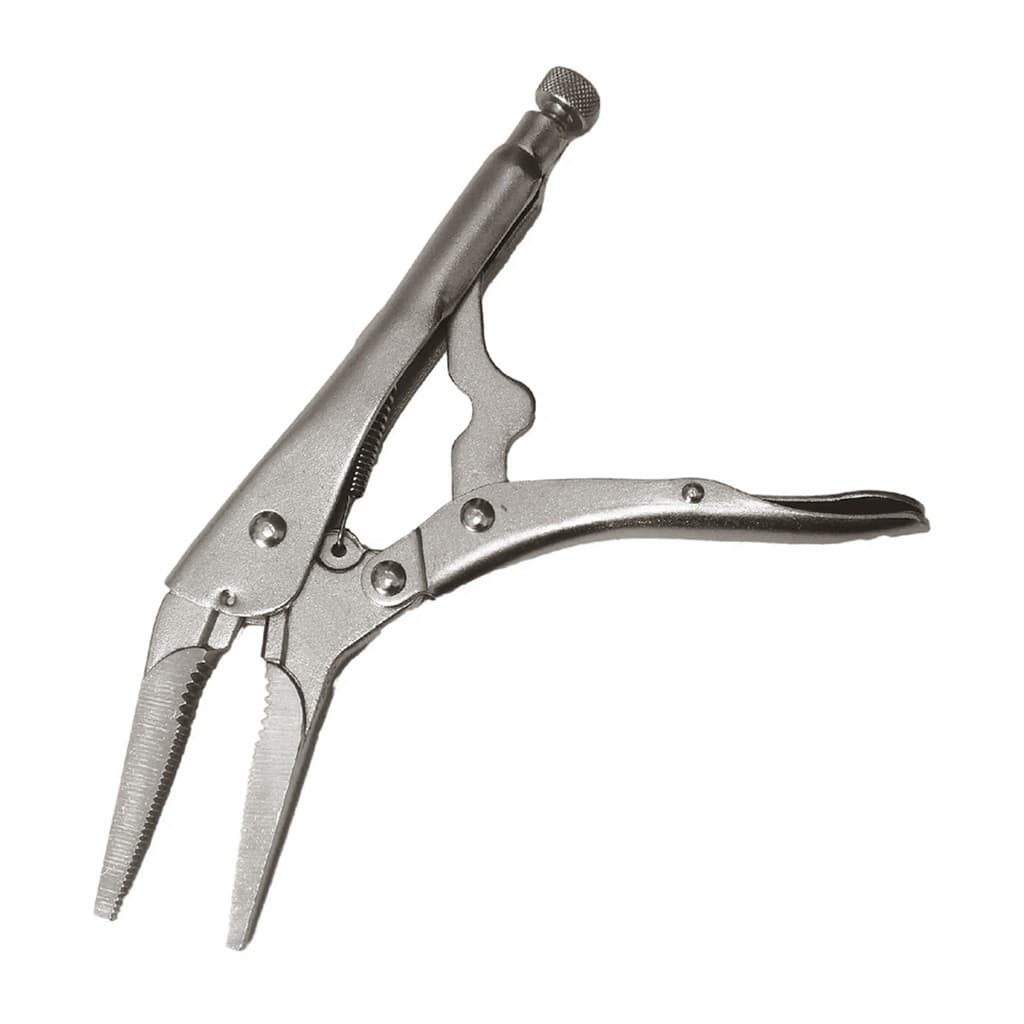 Alicate de Pressão Bico Longo 10" Profissional Aço Cromo Reto Reforçado BMAX
