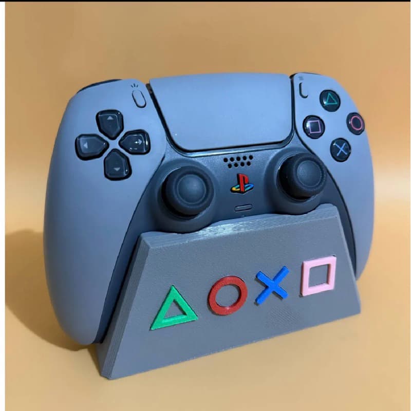 Suporte para Controle PS5 Dualsense / Suporte Duplo para Controle PS5 Com espaço para fone