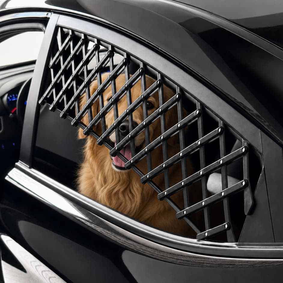 Grade PET para Carro – Proteção e Circulação de Ar PET - Qualidade Premium - Envio Imediato