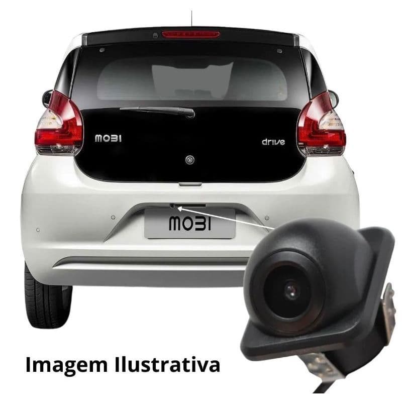 Câmera De Ré Estacionamento MOBI Todas As Versões