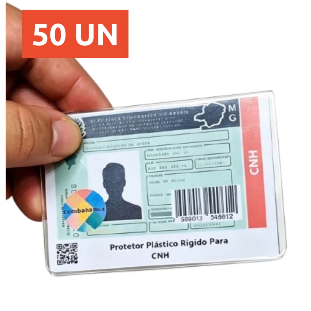 PROTETOR PLÁSTICO RÍGIDO PARA CNH, COMBAHAMAS, 50 UN