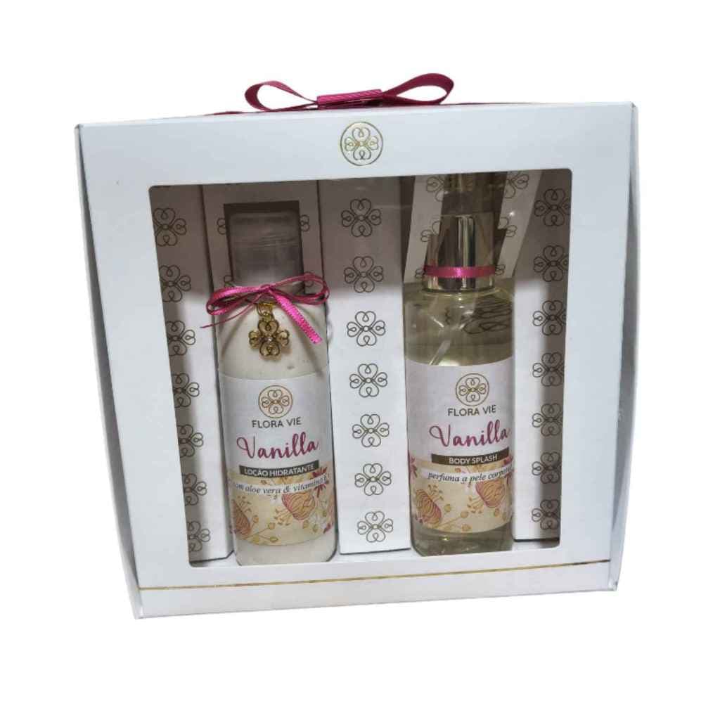 Kit Hidratante e Body Splash BA12 Vanilla Flora Vie