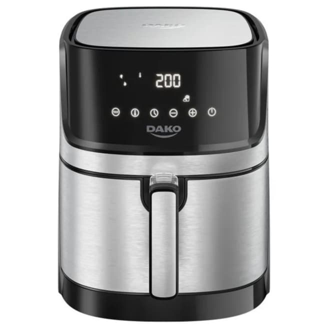 Fritadeira Air Fryer Dako 5 Litros - Painel Digital | 127V - 1700W | 8 Programas Automáticos