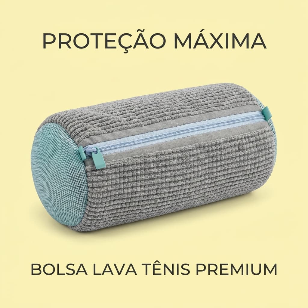 Bolsa Lava Tênis Proteção Para Máquina De Lavar Calçados Roupas Delicadas Saco Protetor Premium