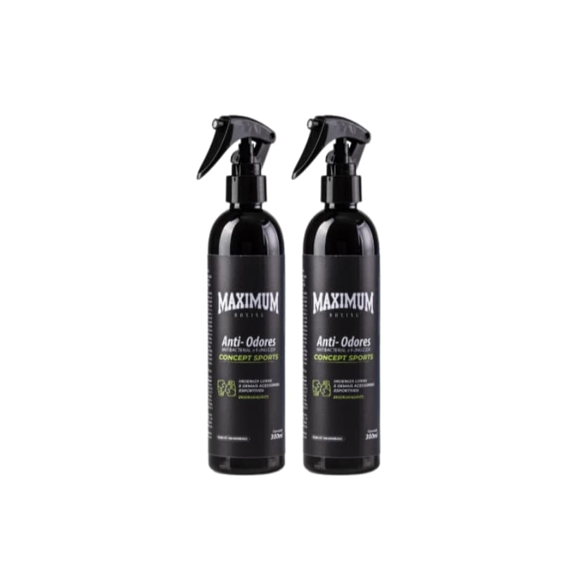 Kit Dois Sprays Higienizador e Anti-odor Maximum Boxing