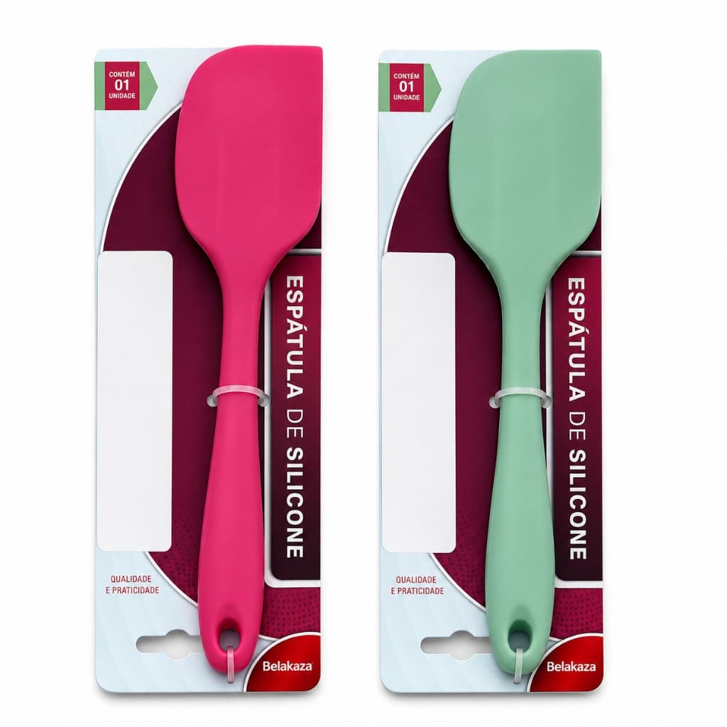 Espátula Pão Duro de Silicone Belakaza 27cm para Cozinha