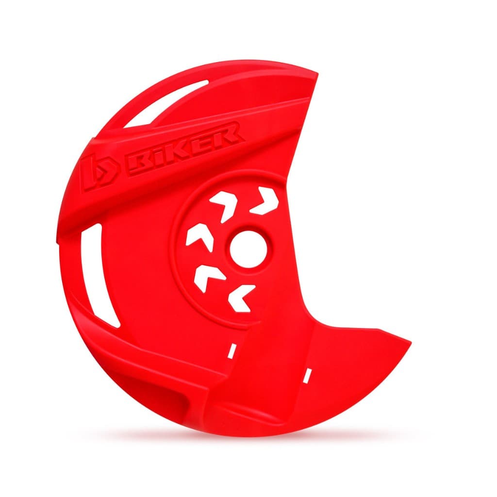 Protetor de disco dianteito Crf 250F Crf 300F Vermelho Preto B.biker