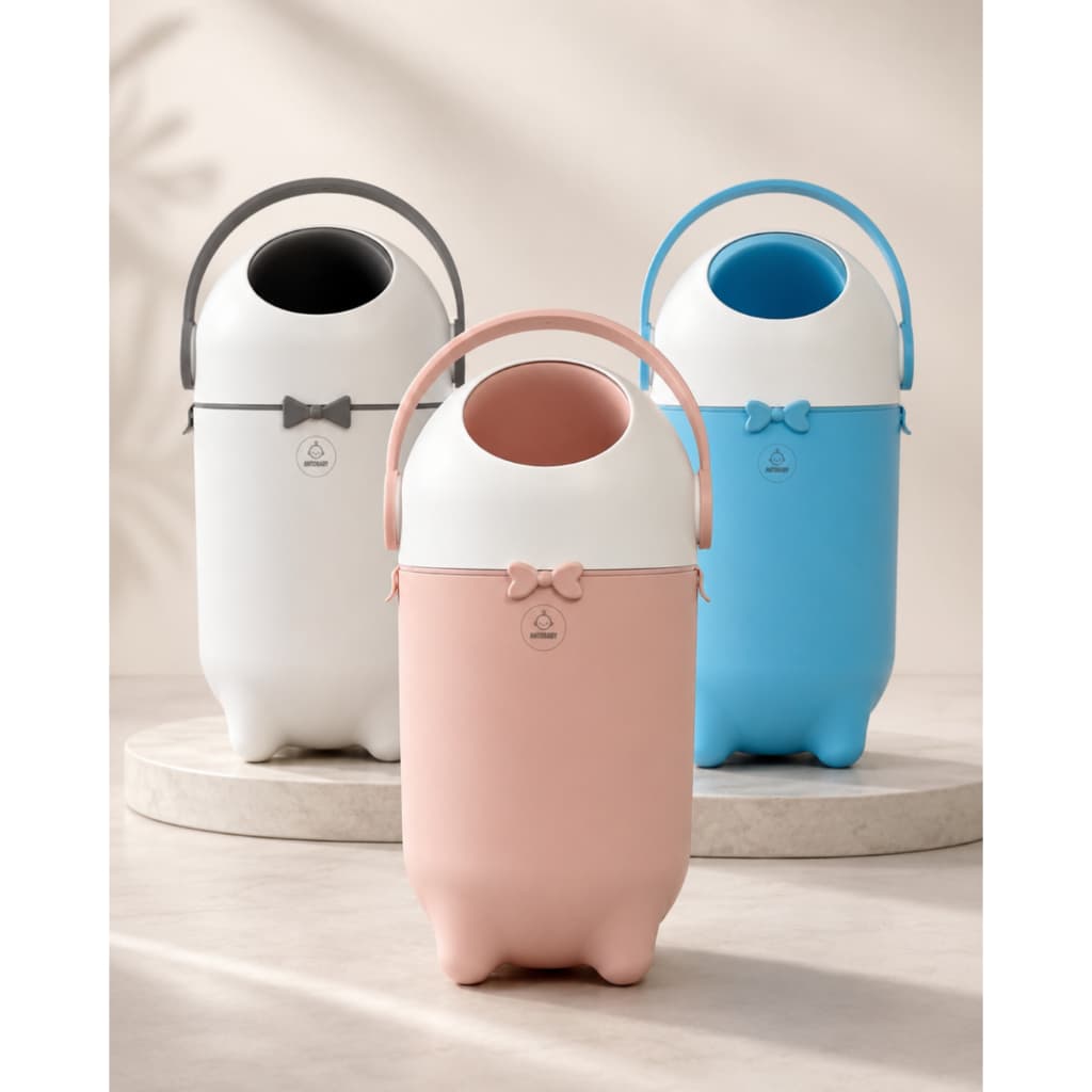 Lixo Lixeira Para Bebe Sistema Anti Mal Cheiro Odor Fraldas