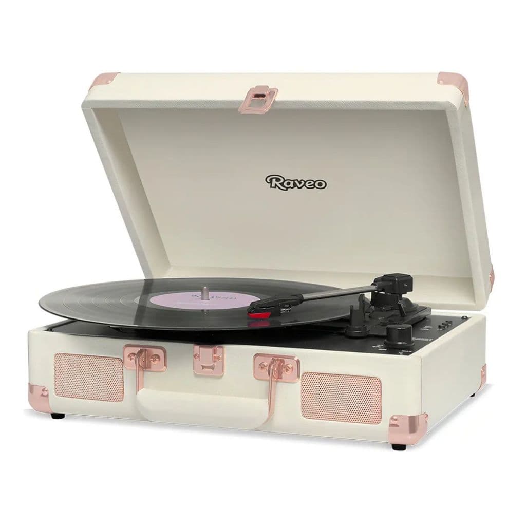 Vitrola Sonetto 10w Bluetooth Rádio Fm Cor Rosê gold