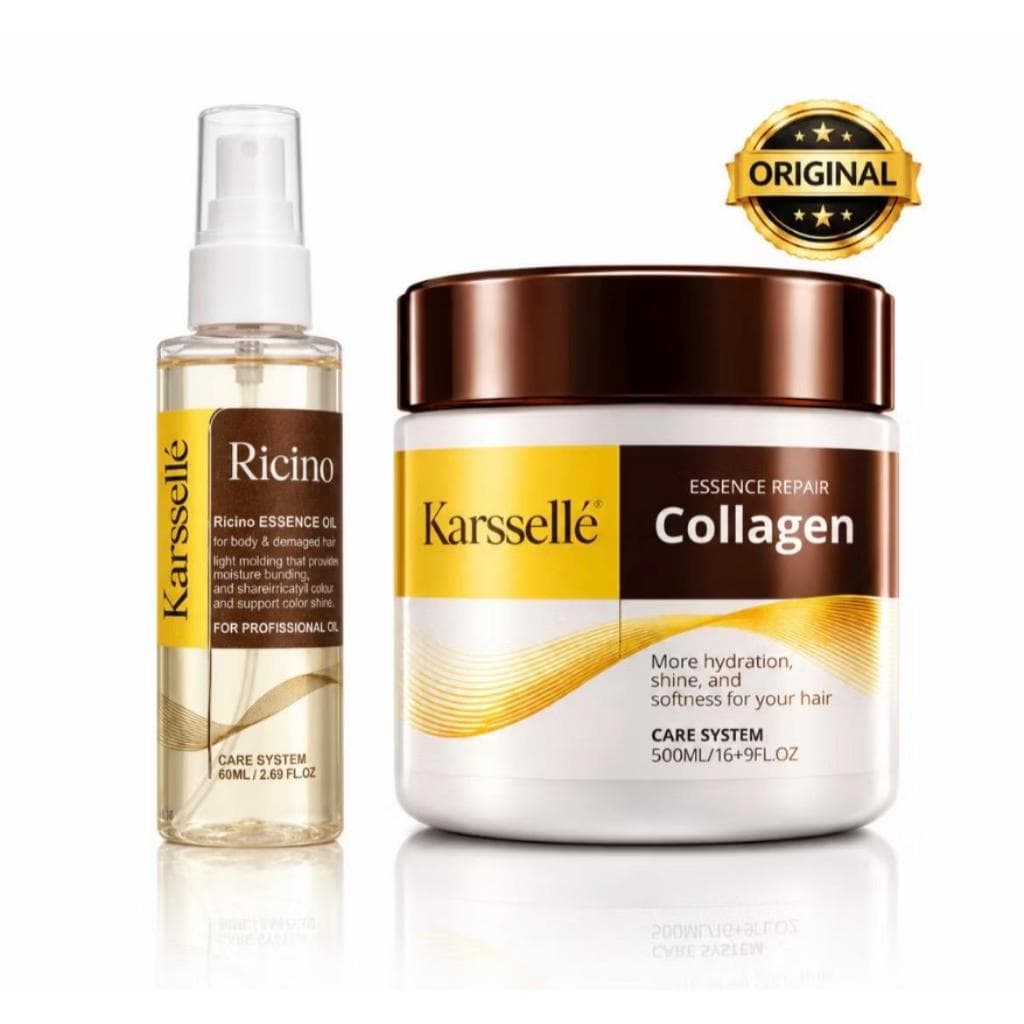 Kit Karssellé - Máscara Collagen 500g + Óleo 60ml
