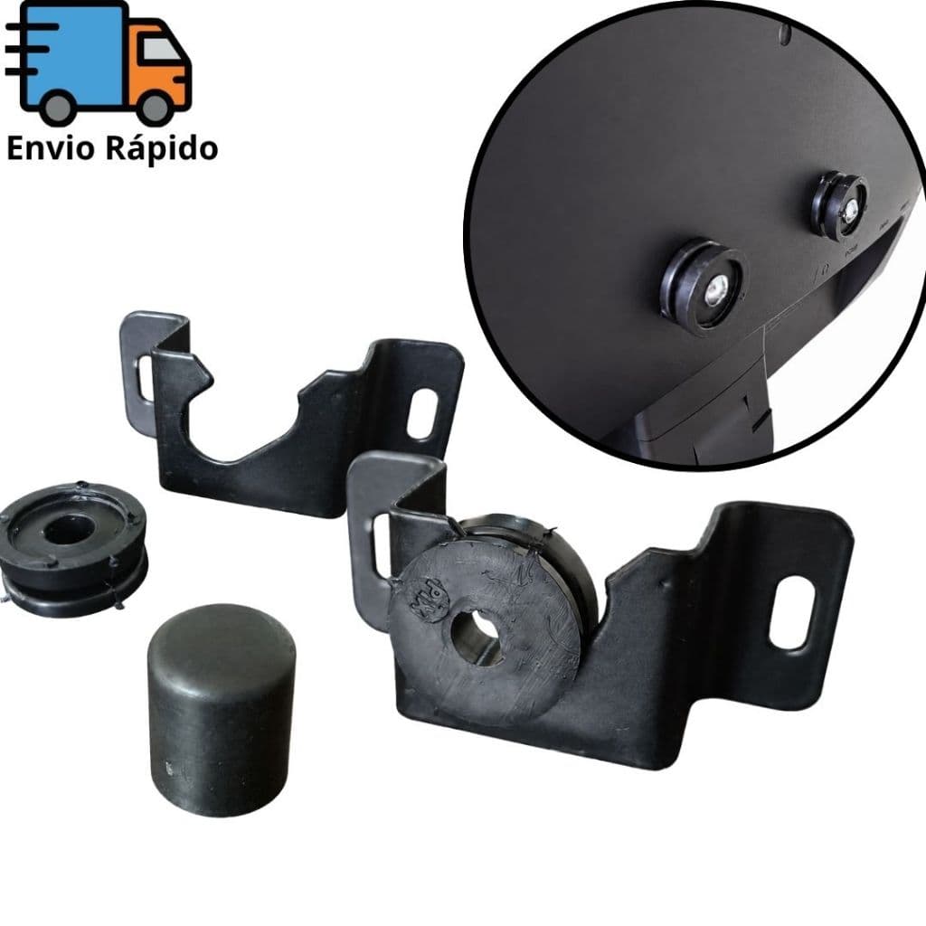 Suporte TV Fixo Universal Parede 10 a 100 Polegadas Até 80kg para TV e Monitor Casa Escritório
