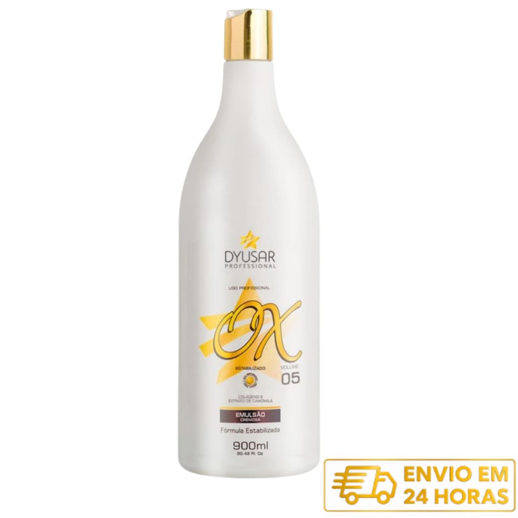 Água Oxigenada OX 5 Volumes Dyusar Profissional – Emulsão Oxidante