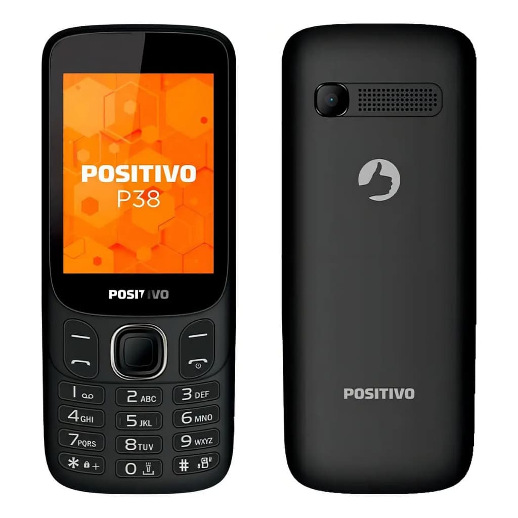 Celular Idoso Positivo 3g P.38 128mb 64mb Ram Tela 2.8