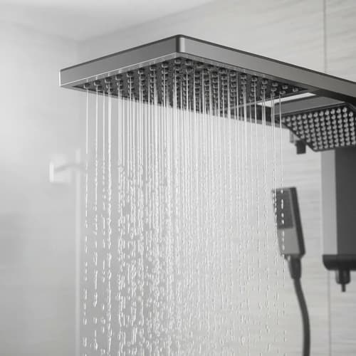 Chuveiro Lorenzetti Acqua Duo - Preto - Grafite 127v 5500W