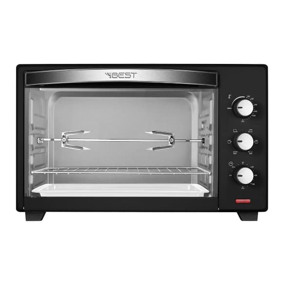 Forno Elétrico Best Plus 48L | 127V; 220V | 4 Resistências com Timer 120 Min e Espeto Giratório