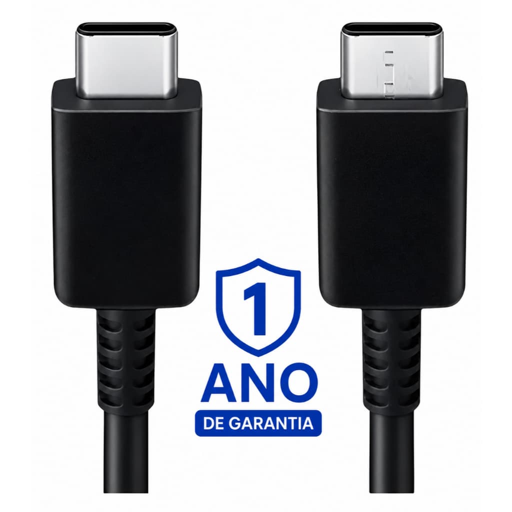 Cabo Original Samsung Tipo C / Tipo C Turbo 1m S25 S24 S23 S22 S21 S20