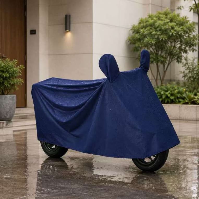 Capa Protetora  PVC Impermeável para Moto Elétrica ou Bicicleta Elétrica Resistente ao Sol e Chuva