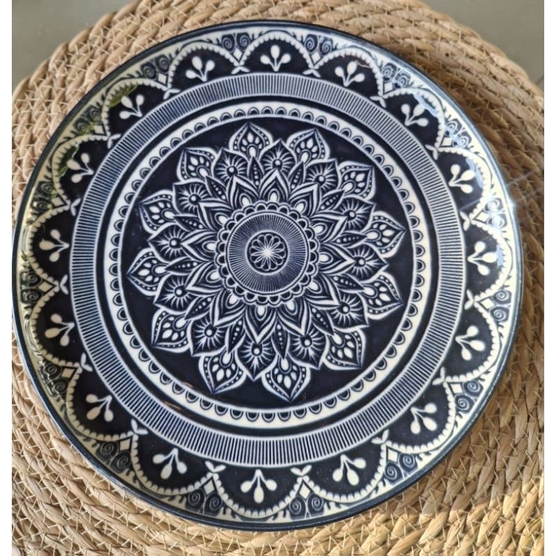 Prato raso cerâmica 26 cm