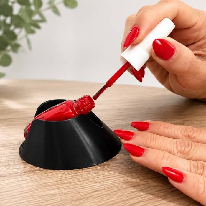 Suporte Inclinado para Esmalte Manicure Organizador de Mesa Leve