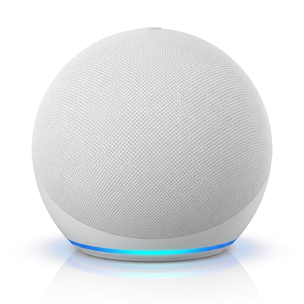 Smart Speaker Alexa Echo Dot Controle por Voz Dispositivos Smart Home Informações Compacto 10x15 cm