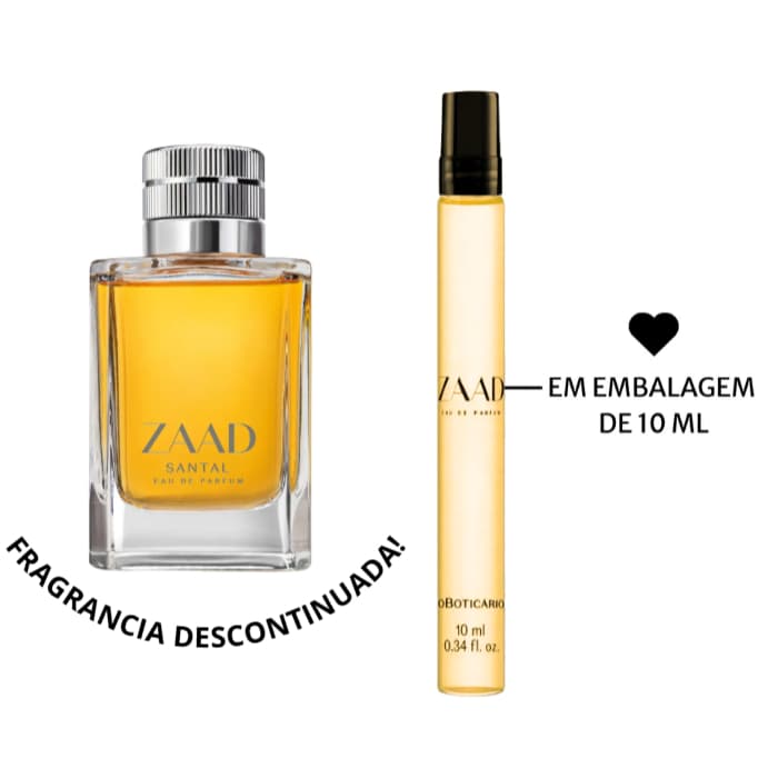 Zaad Santal Eau de Parfum Descontinuado - Perfume de Bolso 10ml