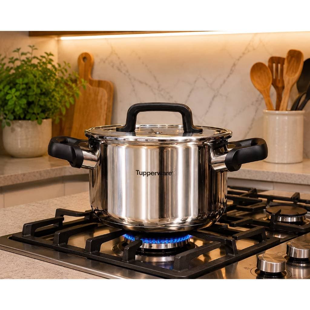 PANELA TUPPERWARE CAÇAROLA ELEMENTS 3,5L — PRATICIDADE, RESISTÊNCIA E QUALIDADE!