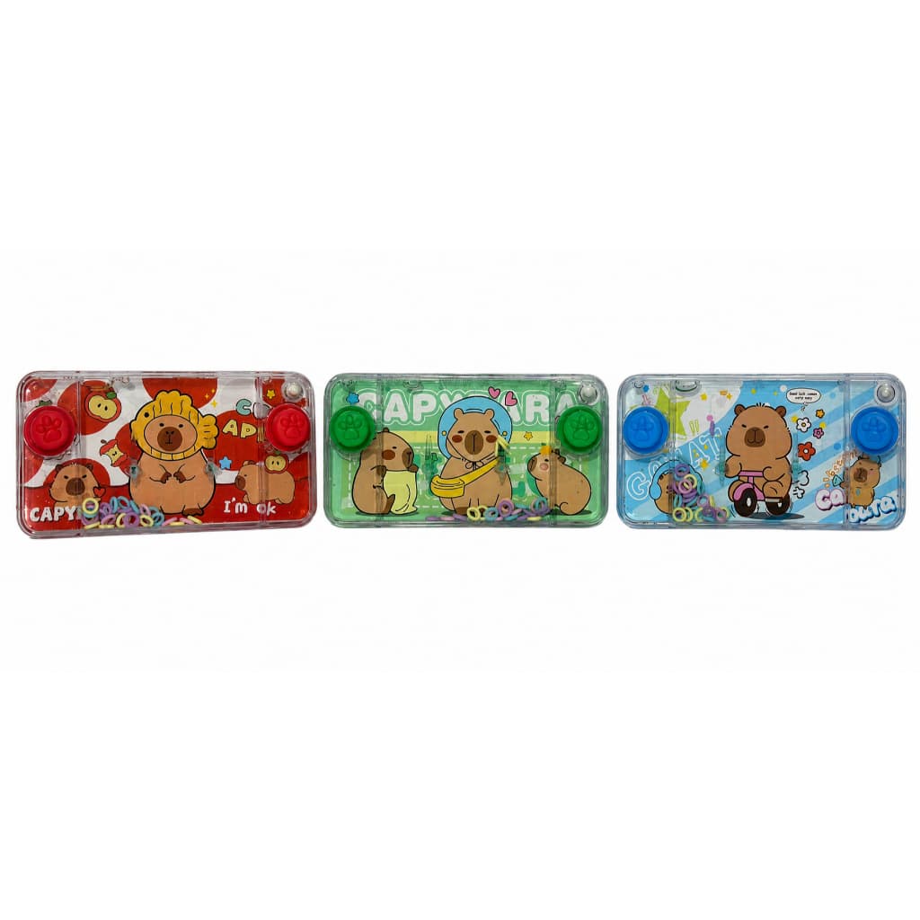 Aquaplay Watergame Infantil Capivara – Jogo de Água de Encaixar Argolas