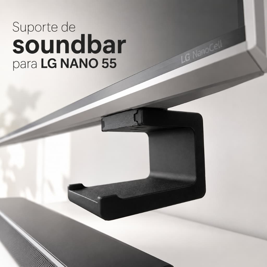 Suporte de soundbar para LG NANO 55