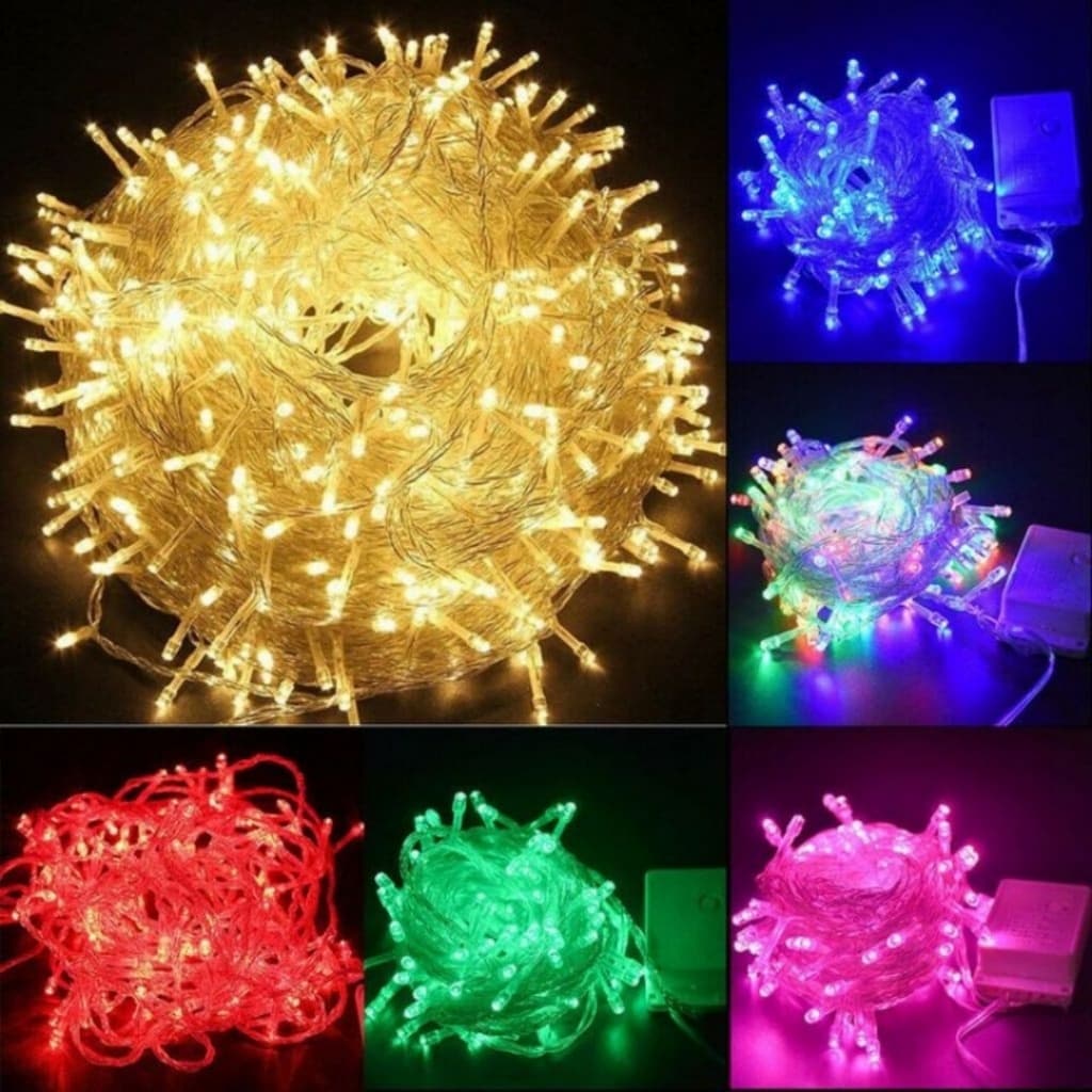 Pisca Pisca Natal 220V 100 LEDS 10M para festa casamento casa decoração