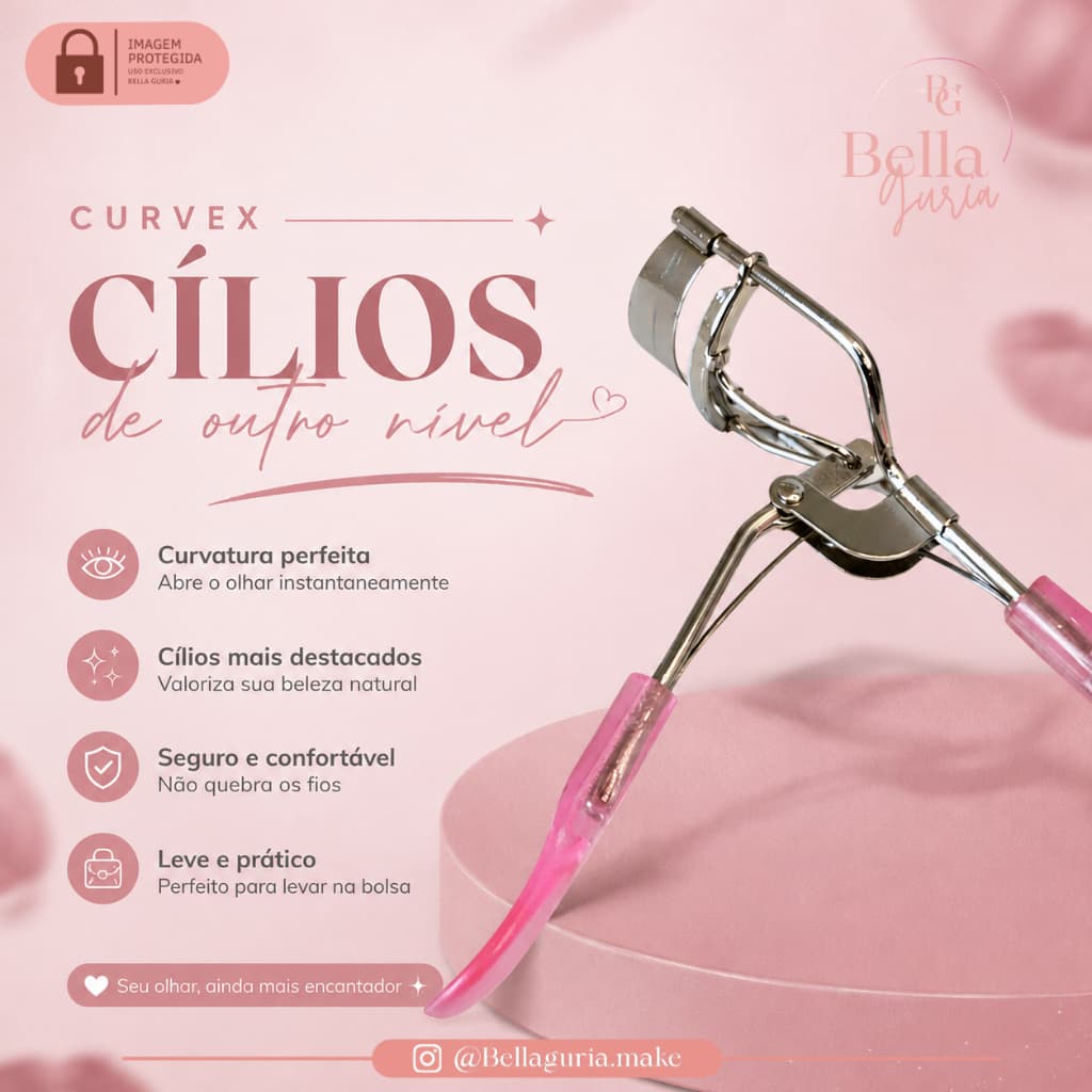 Curvex Para Cílios - Bela Manuela