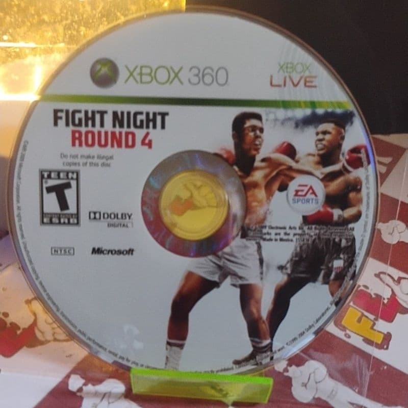 fight night round 4 Xbox360 Original Mídia Física