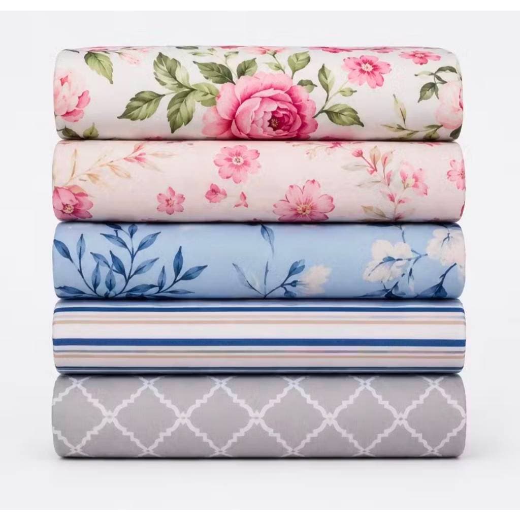 Kit Com 5 Lençol Casal Padrão Estampado Avulso Lençol Com Elastico Casal e SolteiroLindas Estampas