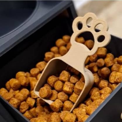 Pá Dosadora  para Alimentos Pet Estilo Patinha