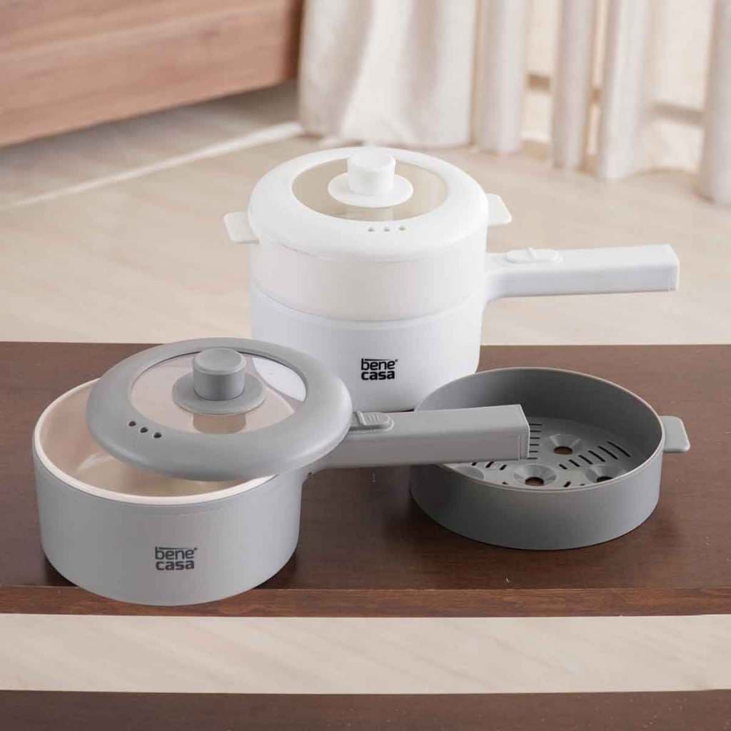 Panela Elétrica Bene Casa 220V Multicoocker 2L, Cozinhar 220V Arroz, Legumes, Sopas, Ovos Antiaderente 220V