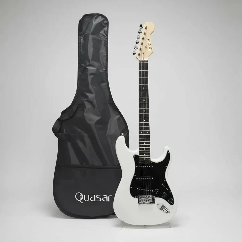 Guitarra Elétrica Quasar Com Bag E 3 Captadores - Qguit