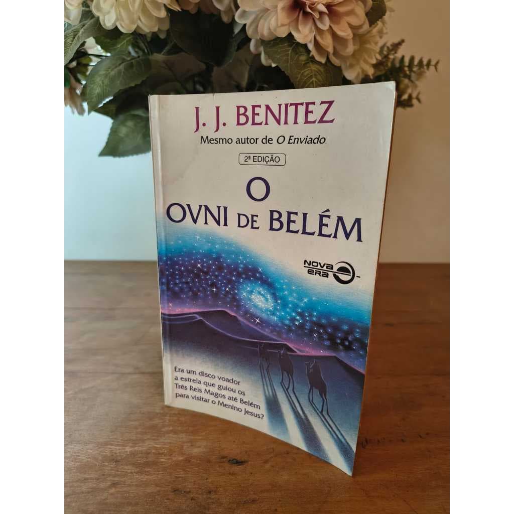 J.J. BENITEZ, Livro O Ovni de Belém, 2º ed., 1996, Ed. Record, Item Coleção, USADO, LER ANNUNCIO ABAIXO, Bom estado