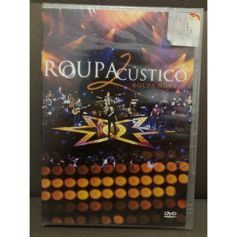 DVD ROUPA NOVA Acústico 2 ORIGINAL LACRADO