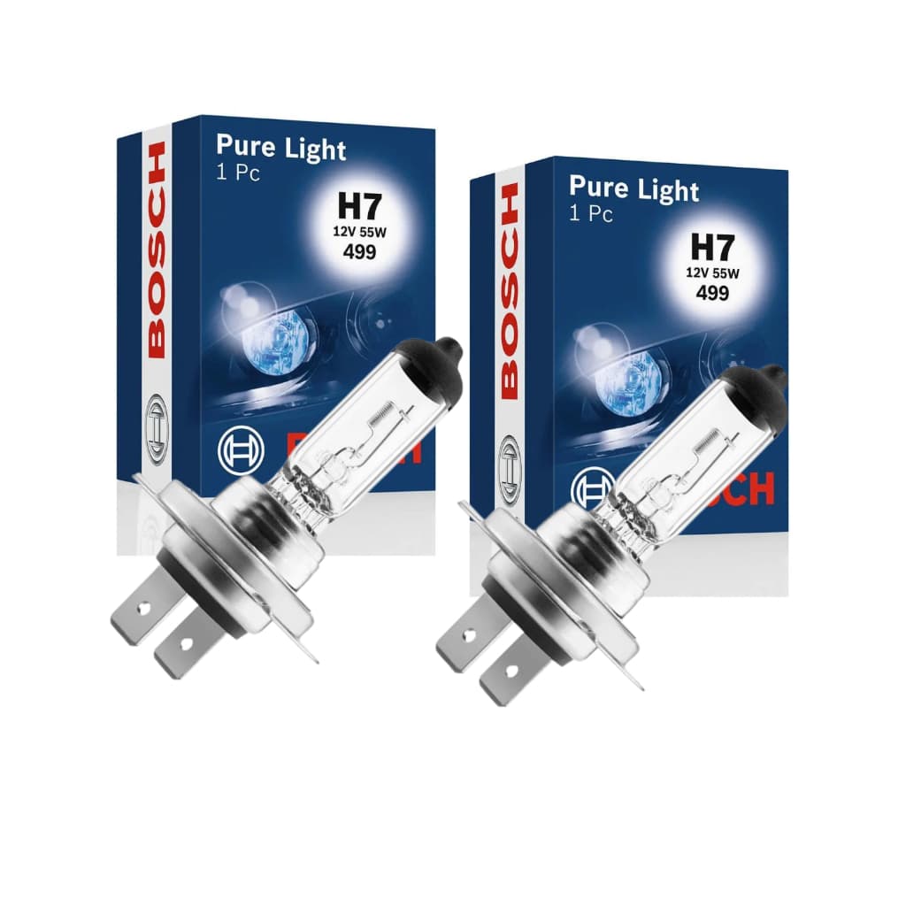 Par Lâmpada H7 Farol Alto Farol Baixo Farol de Neblina Farol de Milha Bosch 12v 60/55w 2 Duas Dois