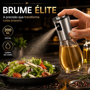 Galheteiro Spray 200ml em Vidro para Azeite Óleo Vinagre Borrifador Cozinha