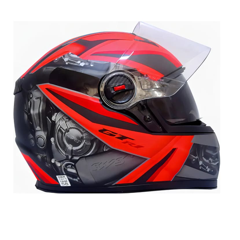 Capacete Para Moto Fw3 Integral Fechado Gtx R1 Óculos Interno Tamanho do capacete 58