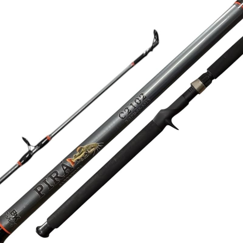 Vara Pesca Pira 2,10m / 1,80m 30-60lbs 2p P/Carretilha Pesqueiro