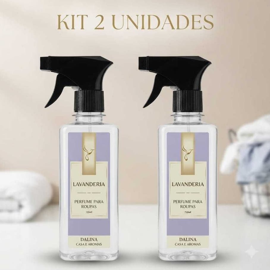 Kit Perfume Para Roupas E Tecidos Lavanderia Spray Cheiro Amaciante 250ml Cheirinho De Roupa Limpa