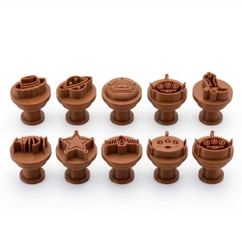 Carimbo Brigadeiro Toy Story Marcador de Doces Pasta Americana e Biscuit