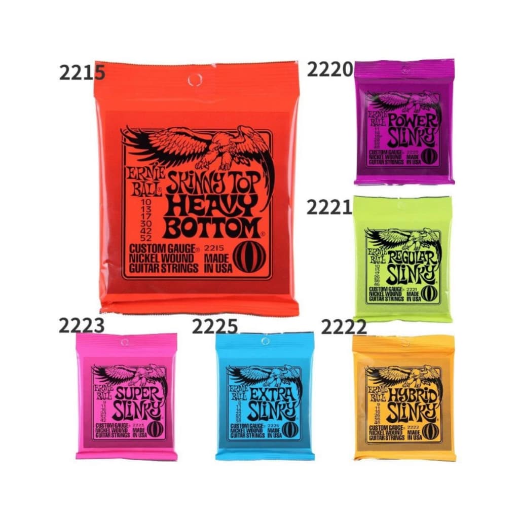***SUPER PROMOÇÃO*** Encordoamento Corda Para Guitarra Ernie Ball Alta Qualidade