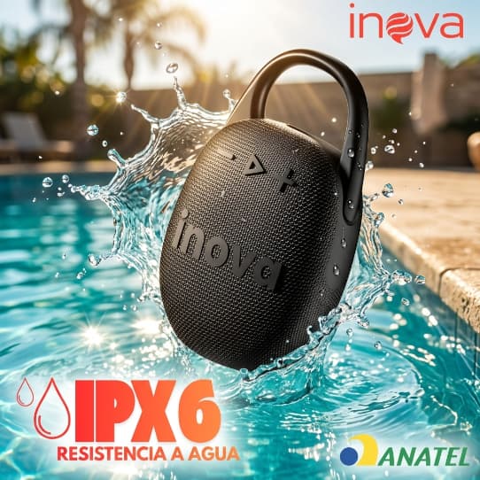 Caixa De Som Bluetooth 5.1 Portátil 3w Potente Ip67 Tws