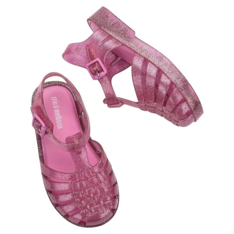 Sandália Mini Melissa Possesion Infantil / Shiny / Glitter Original/ Baby Menina / Melissa