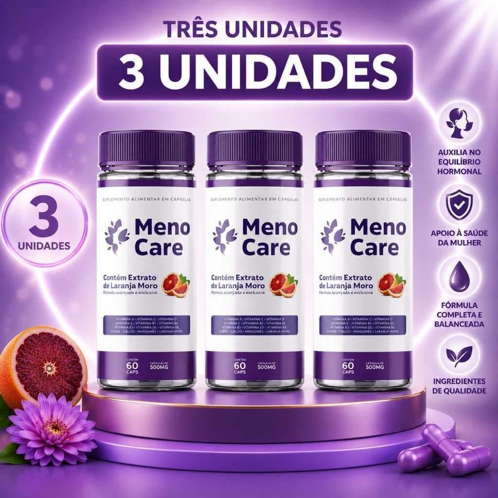 3x meno care original total 180 cápsulas