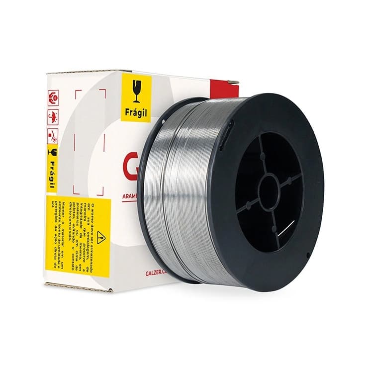 Arame Tubular Mig Para Solda 0.8mm - Rolo De 1kg / Modelo E71T-SG  / Sem Gás