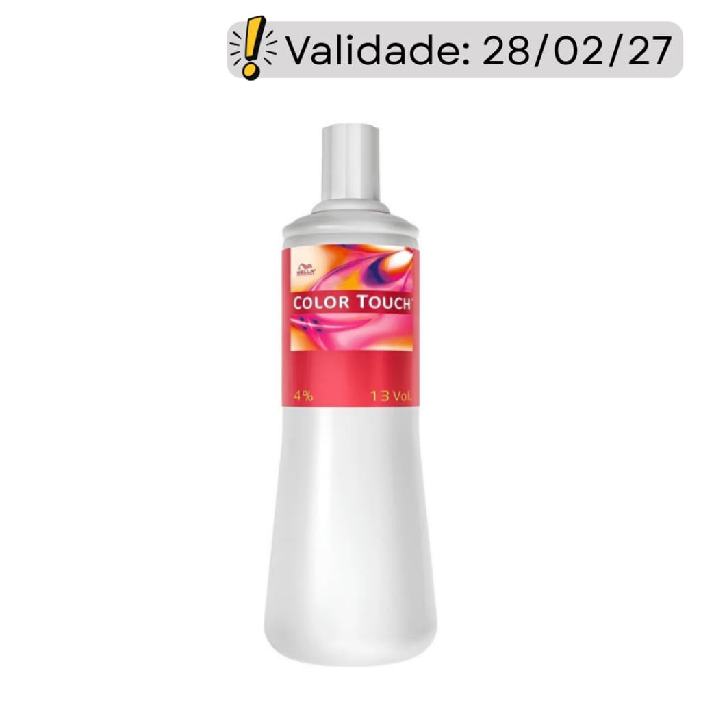 Emulsão Reveladora Color Touch Plus 4% 1L - Wella Professionals